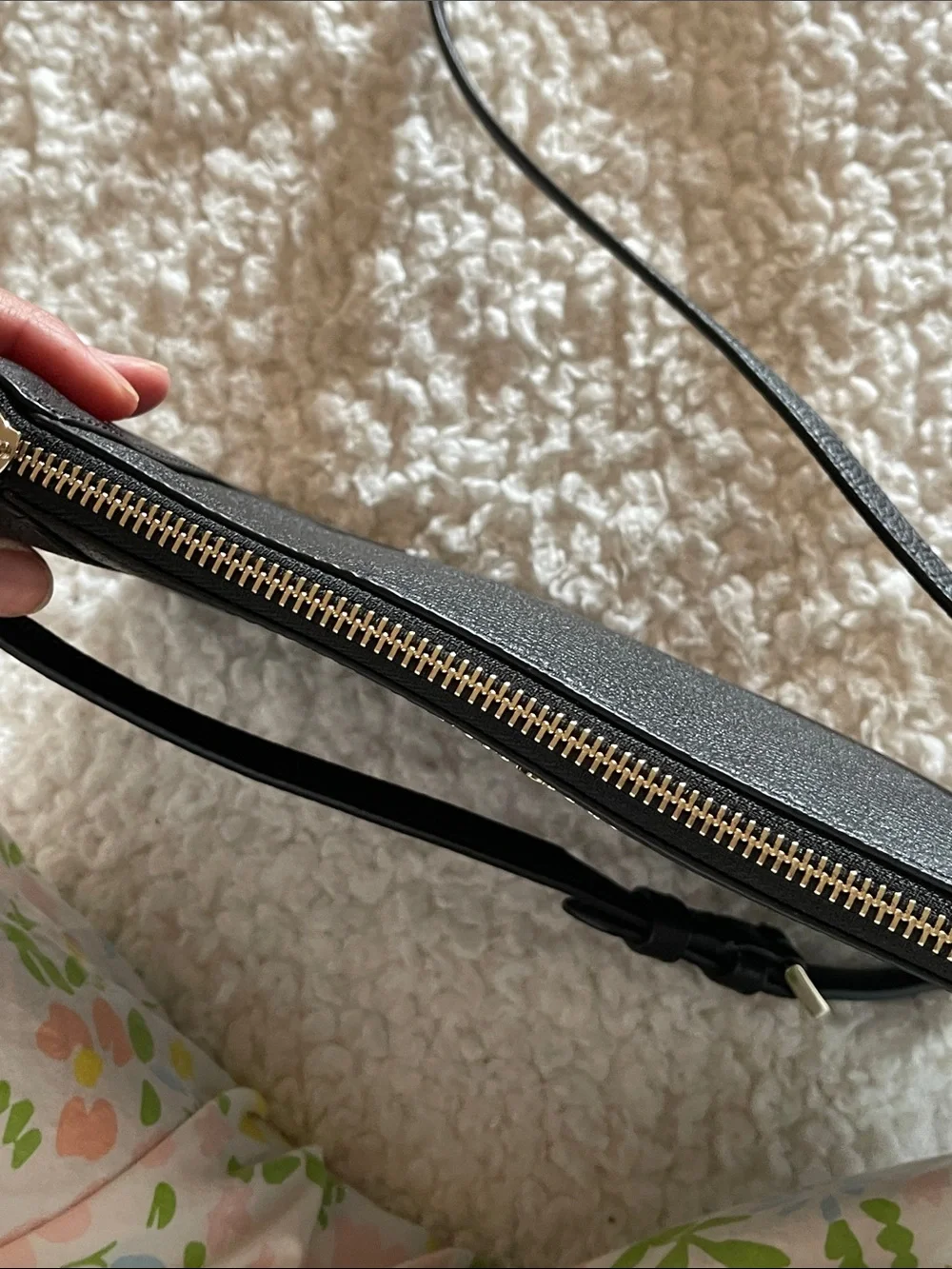 kate spade pebbled leather